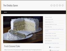 Tablet Screenshot of chubbyspoon.com